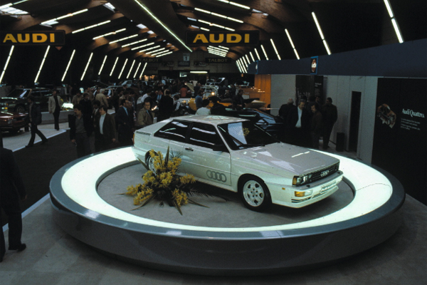 최초의 아우디 콰트로 모델